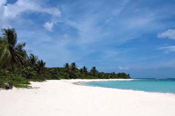 Beach in Mauritius