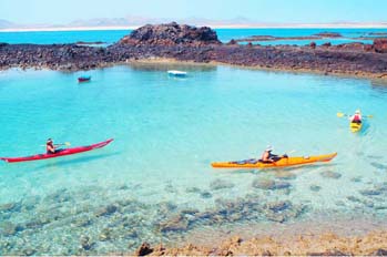 Kayak Riding in Mauritius