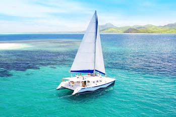 Catamaran Trip In The North to Ilot Gabriel in Mauritius